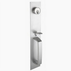Copper Creek ED-ESCTHM Thumb Piece Escutcheon with Keyed Mortise Cylinder