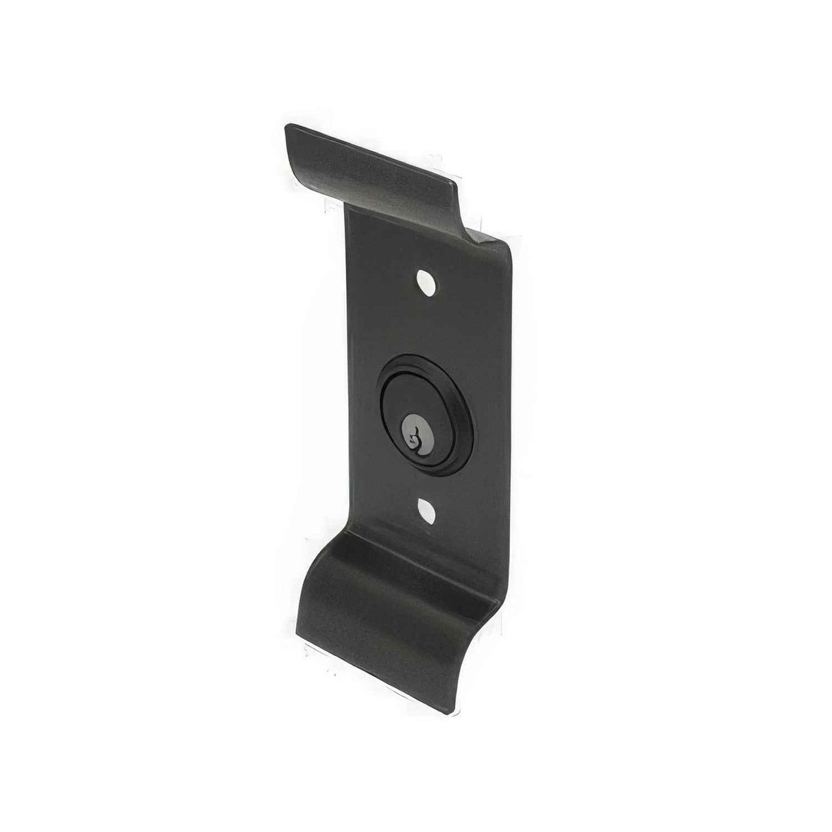 Copper Creek ED-PCYL-DB Exterior Trim Pull Plate with Rim Cylinder Duro-Bronze