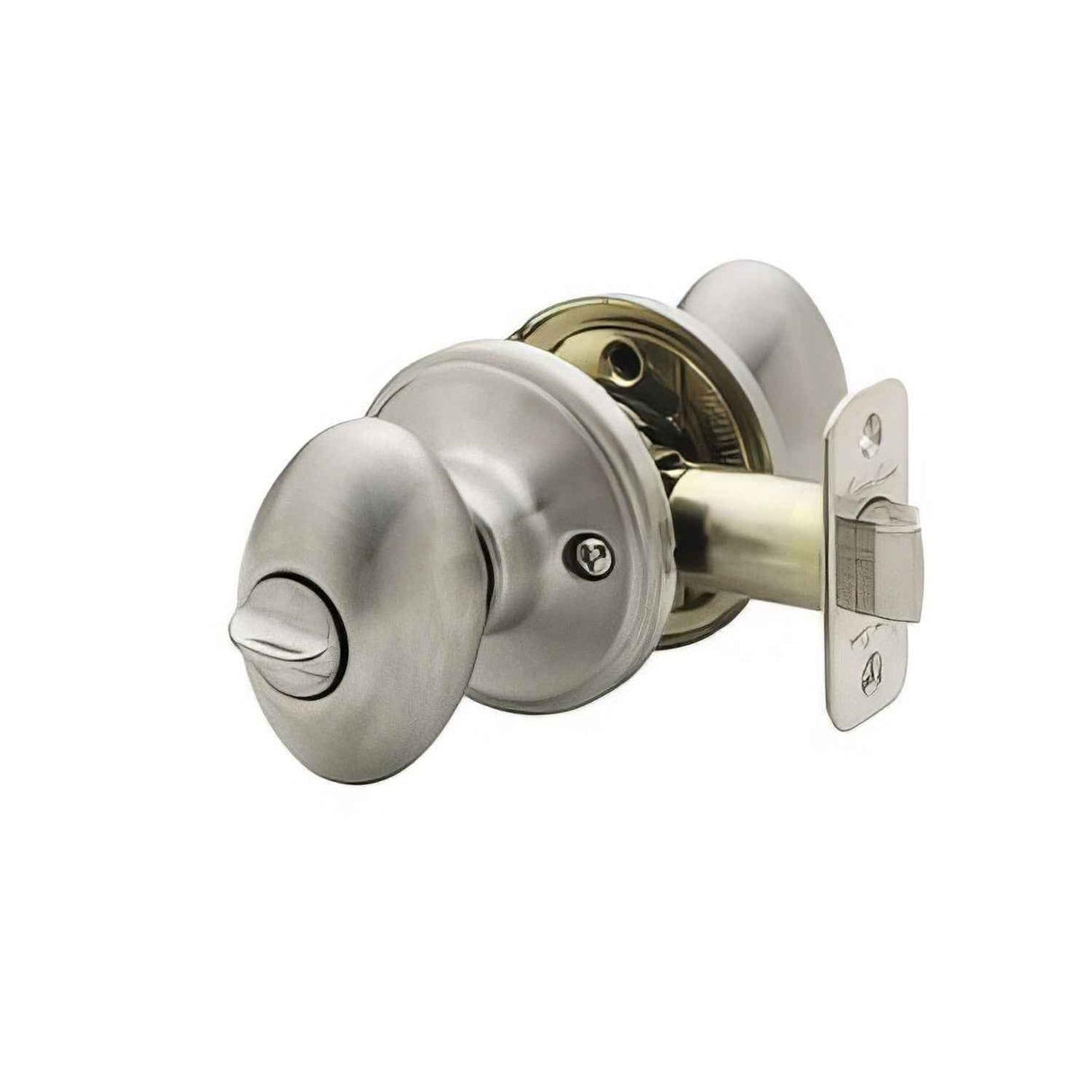 Copper Creek EK2030SS EK2030 Egg Style Privacy Door Knob Satin Stainless