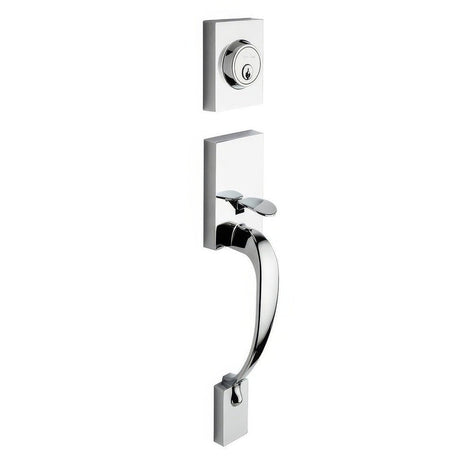 Copper Creek FZ2610PS polished stainless single cylinder handlesets
