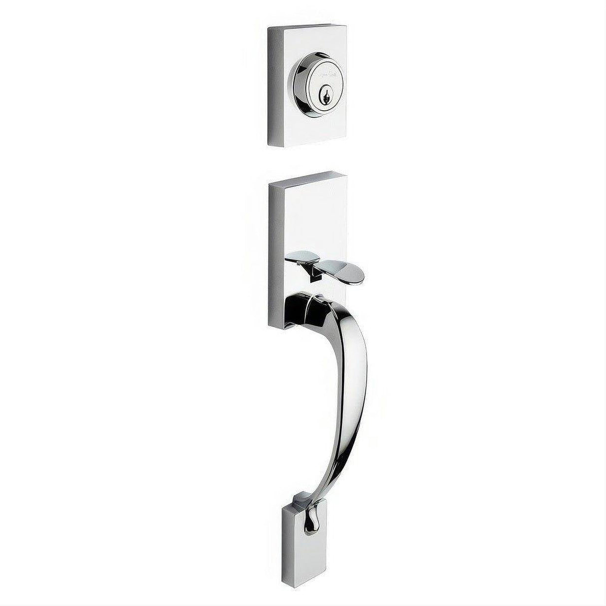 Copper Creek FZ2610PS FZ2610 Fashion Keyed Entry Single Cylinder Handleset Polished Stainless