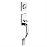 Copper Creek FZ2610PS FZ2610 Fashion Keyed Entry Single Cylinder Handleset Polished Stainless