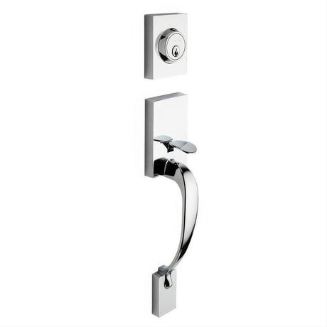 Copper Creek FZ2610PS FZ2610 Fashion Keyed Entry Single Cylinder Handleset Polished Stainless