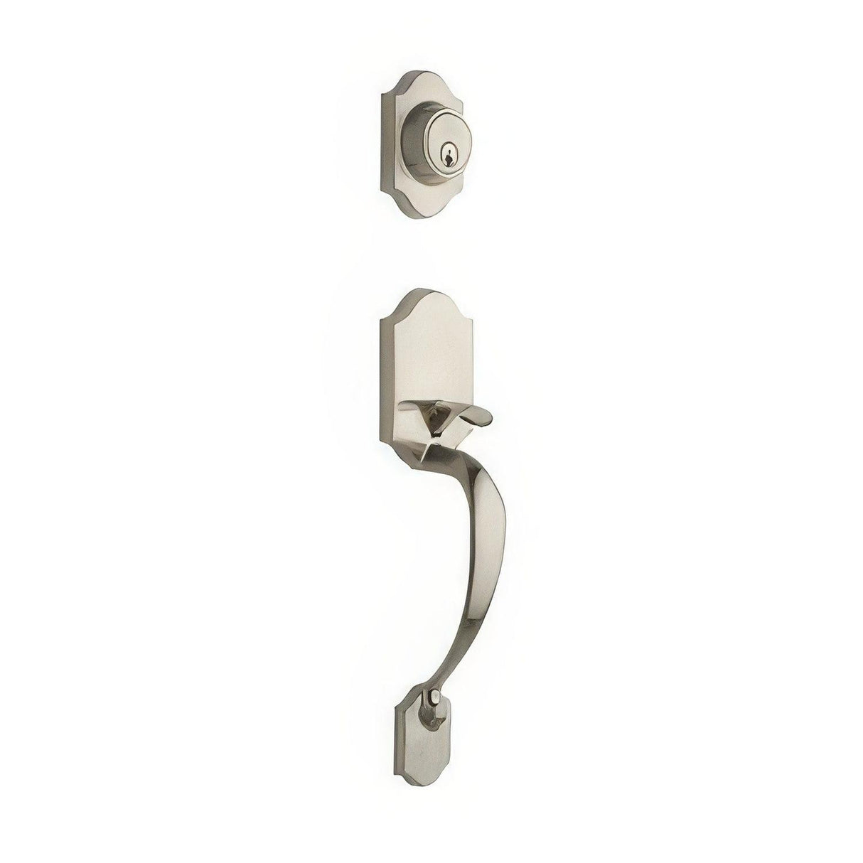 Copper Creek HZ2610SS HZ2610 Heritage Single Cylinder Handleset Satin Stainless