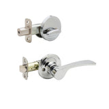 Copper Creek KL2810LHPS KL2810LH Kash Left Handed Sectional Single Cylinder Handleset Polished Stainless