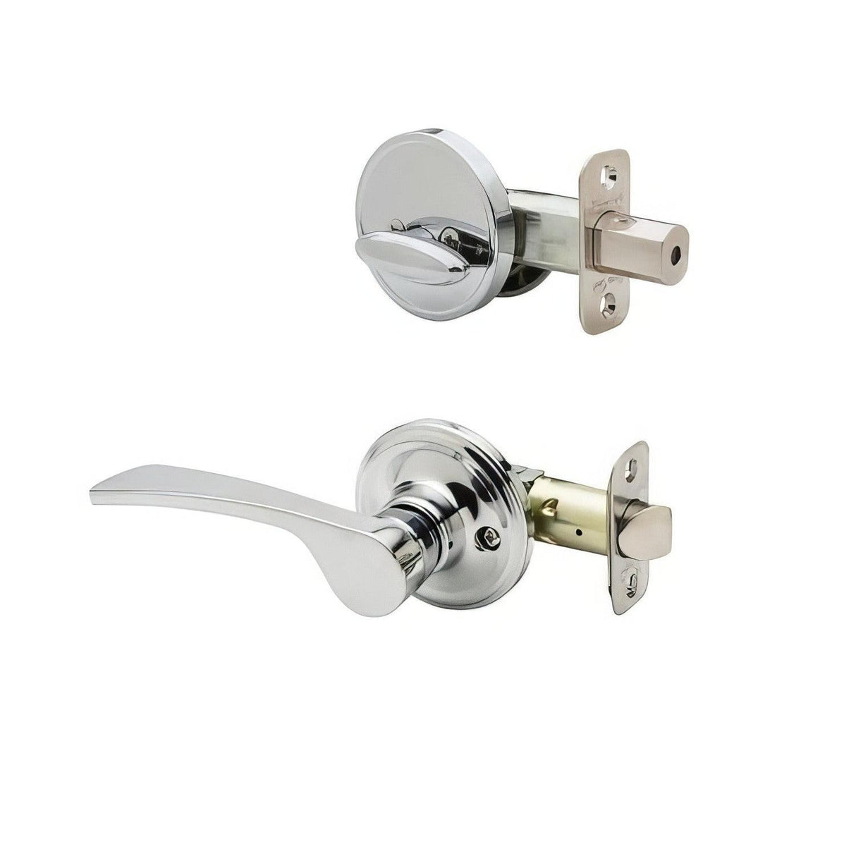 Copper Creek KL2810RHPS KL2810RH Kash Right Single Cylinder Handleset Trim Pack Polished Stainless