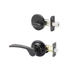 Copper Creek KL2890RHBC KL2890RH Kash Right Handed Sectional Single Dummy Handleset Black