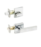 Copper Creek RL2810PS RL2810 Remi Single Cylinder Interior Door Handleset Polished Stainless