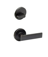 Copper Creek RL2890TB-RND RL2890-RND Remi Dummy Interior Door Handleset with Round Rose Tuscan Bronze