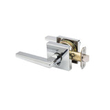 Copper Creek VL2231PS VL2231 Mid Century Modern Privacy Door Lever Set Polished Stainless