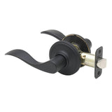 Copper Creek WL2220BC WL2220 Waverlie Passage Door Lever Black