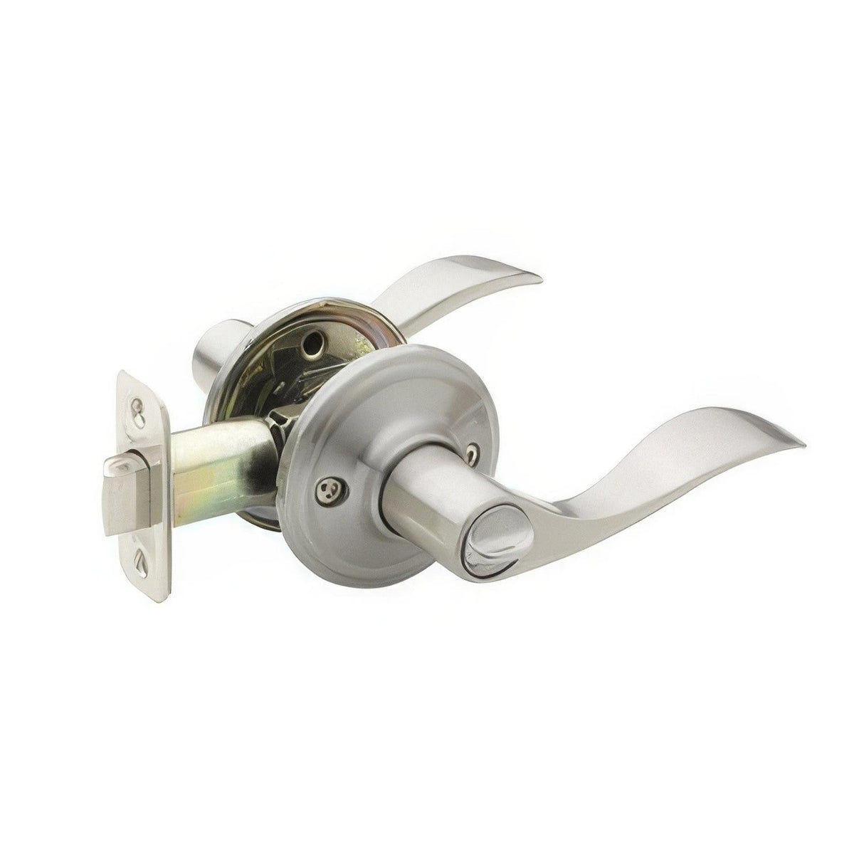 Copper Creek WL2230SS WL2230 Waverlie Privacy Door Lever Satin Stainless