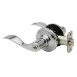 Copper Creek WL2240PS WL2240 Waverlie Keyed Entry Door Lever Polished Stainless