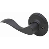 Copper Creek WL2290LHBC WL2290LH Waverlie Dummy Door Lever Black