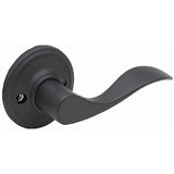 Copper Creek WL2290RHBC WL2290RH Waverlie Dummy Door Lever Black
