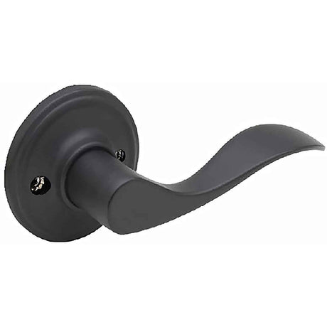 Copper Creek WL2290RHBC WL2290RH Waverlie Dummy Door Lever Black