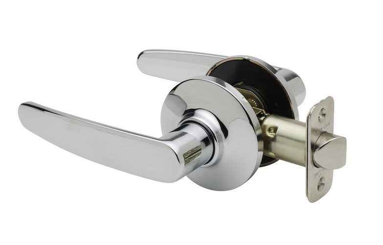 Copper Creek JL2220PS polished stainless passage door lever