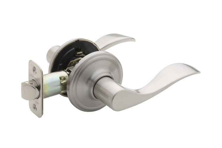 Copper Creek WL2220RHSS satin stainless passage door lever