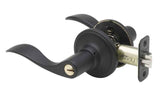 Copper Creek WL2240LHBC black keyed entry door lever