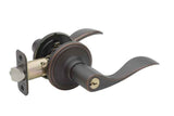 Copper Creek WL2240RHTB tuscan bronze keyed entry door lever