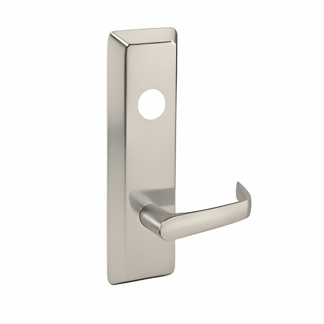 Corbin Russwin N959ET630LHRLC Storeroom Newport Lever Exit Trim Satin Stainless Steel