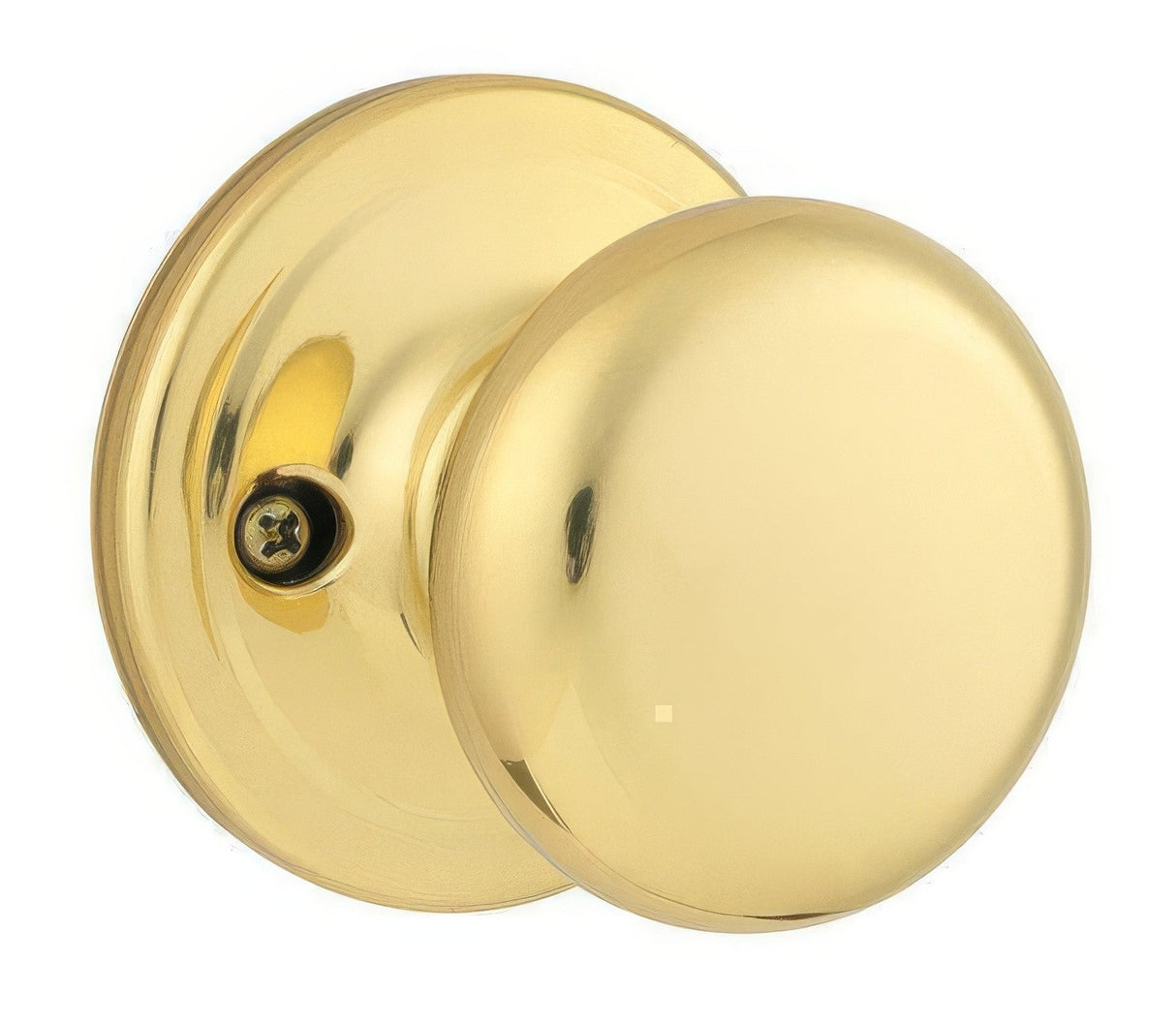 Kwikset CP788J-5 antique brass single dummy door knob
