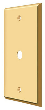 Deltana CPC4764CR003 lifetime polished brass switch plate