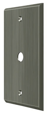 Deltana CPC4764U15A antique nickel switch plate