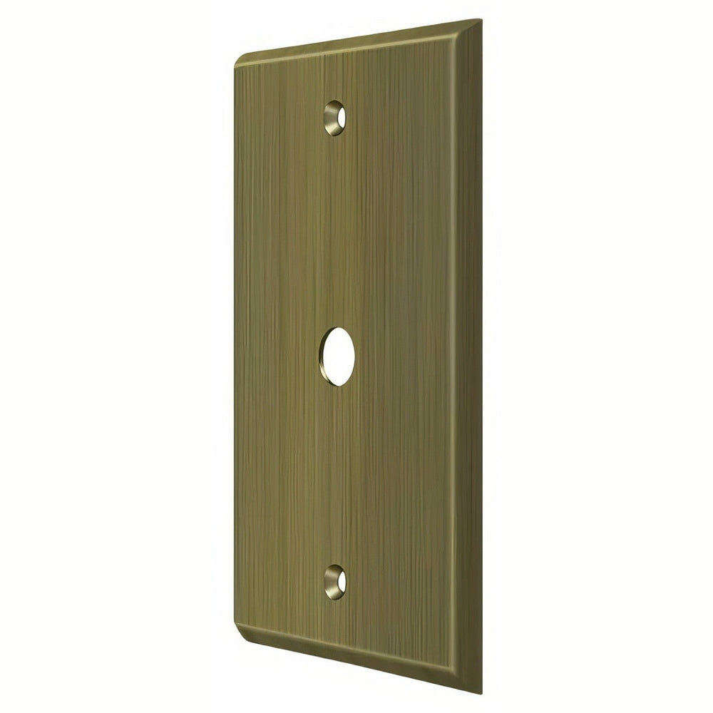 Deltana CPC4764U5 antique brass switch plate