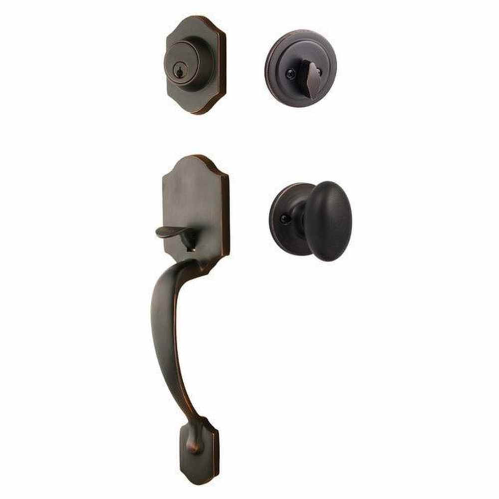 Sure-Loc CR507-AR 11P vintage bronze single cylinder handleset