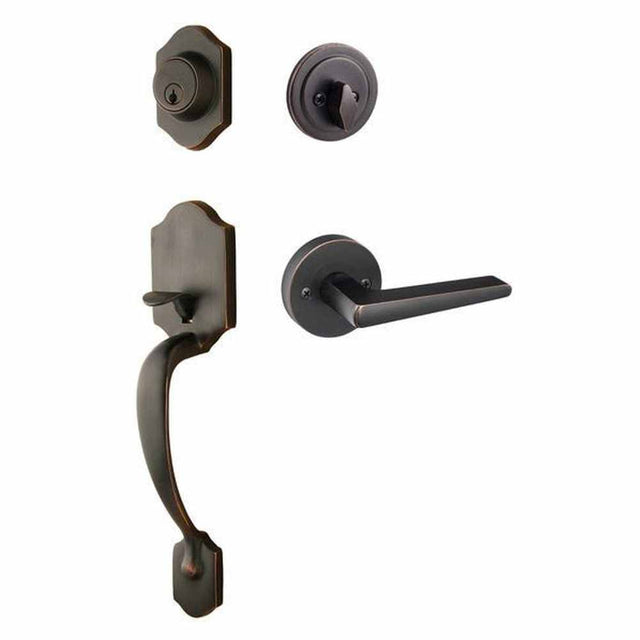 Sure-Loc CR507-BS-RD 11P vintage bronze single cylinder handleset