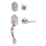 Sure-Loc CR507-BS-RD 15 satin nickel single cylinder handleset
