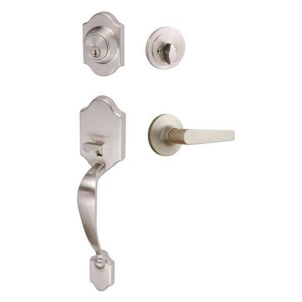 Sure-Loc CR507-CD 15 satin nickel single cylinder handleset
