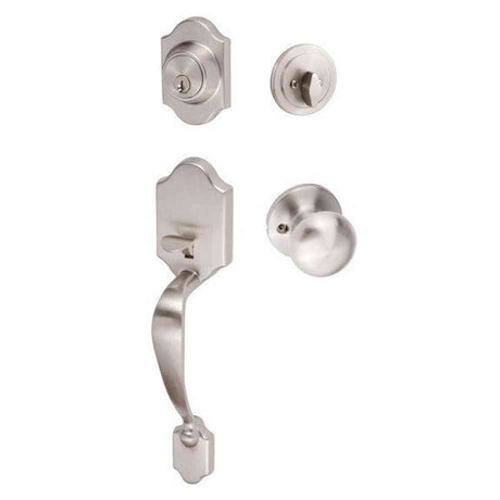 Sure-Loc CR507-DU-RD 15 satin nickel single cylinder handleset