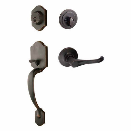 Sure-Loc CR507-HA 11P vintage bronze single cylinder handleset