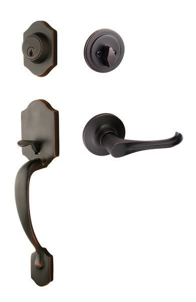 Sure-Loc CR507-HA 11P vintage bronze single cylinder handleset