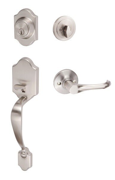 Sure-Loc CR507-HA 15 satin nickel single cylinder handleset