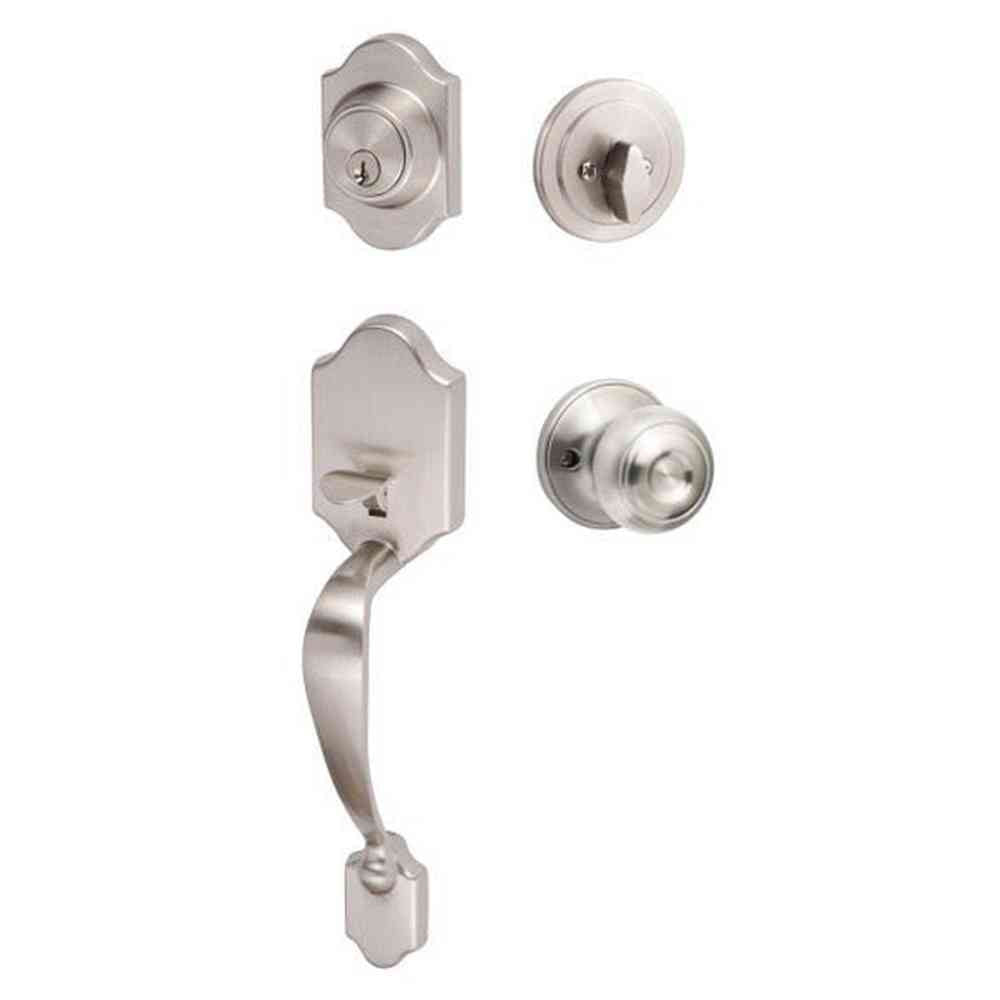 Sure-Loc CR507-JN 15 satin nickel single cylinder handleset