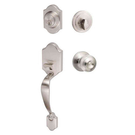 Sure-Loc CR507-JN 15 satin nickel single cylinder handleset