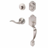 Sure-Loc CR507-SB LH 15 satin nickel single cylinder handleset
