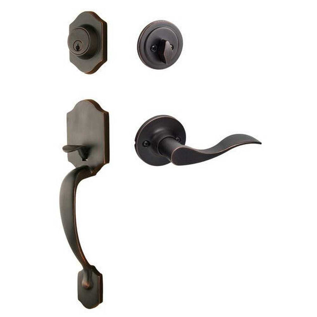 Sure-Loc CR507-SB RH 11P vintage bronze single cylinder handleset