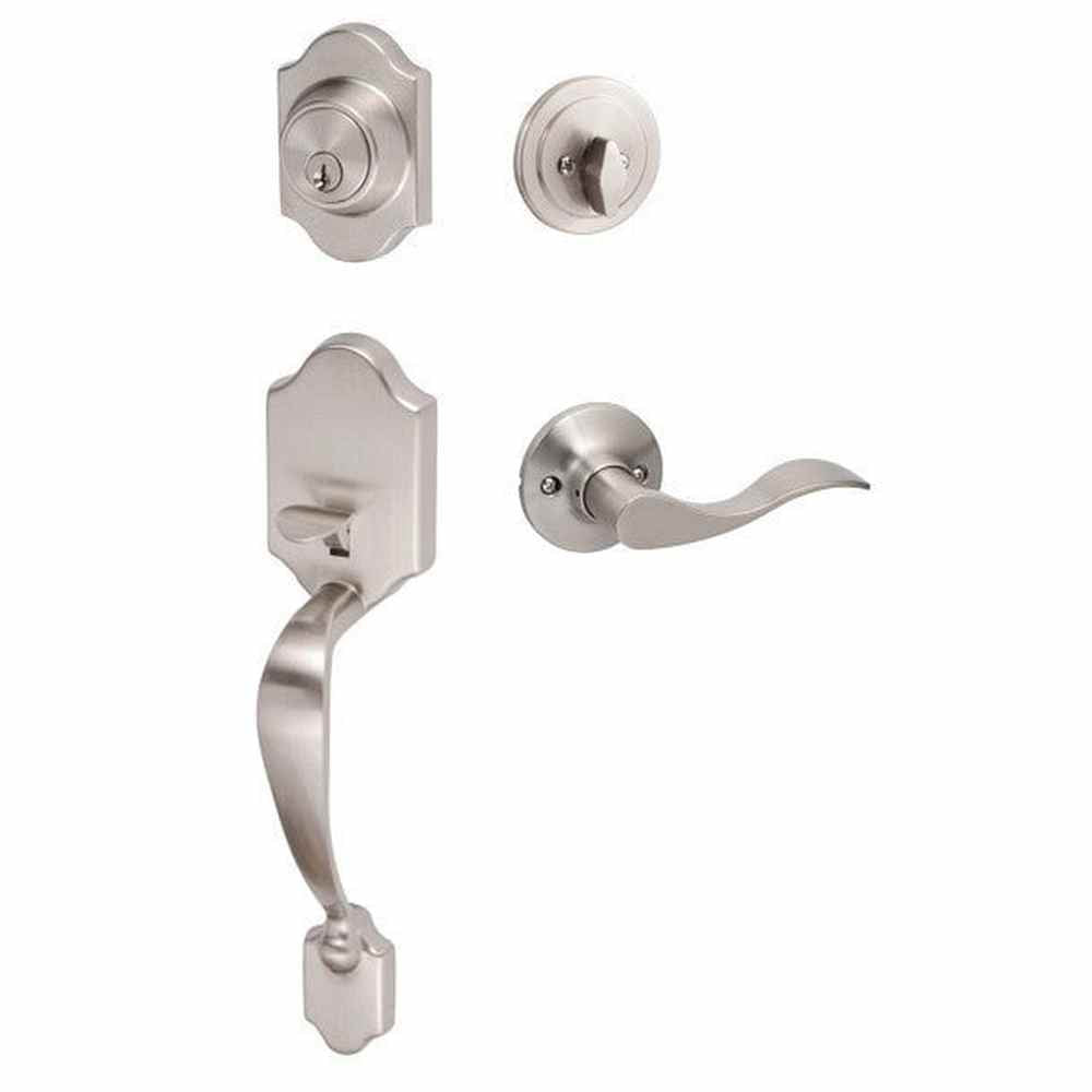 Sure-Loc CR507-SB RH 15 satin nickel single cylinder handleset