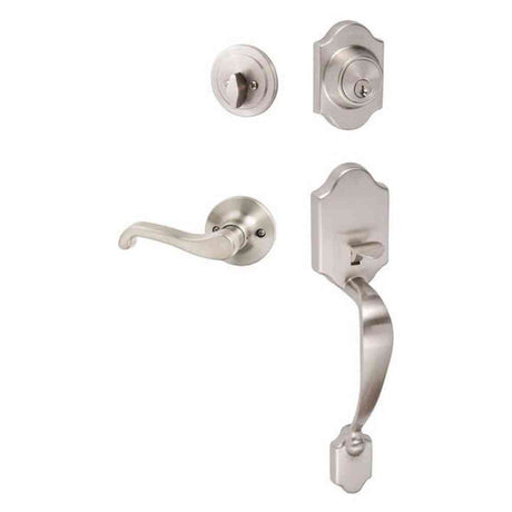 Sure-Loc CR507-SG LH 15 satin nickel single cylinder handleset