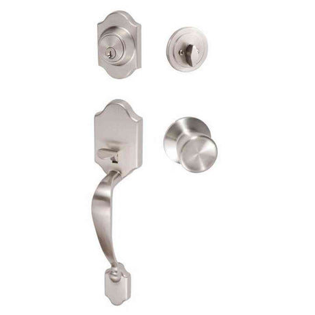 Sure-Loc CR507-TL 15 satin nickel single cylinder handleset