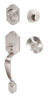 Sure-Loc CR507-TL 15 satin nickel single cylinder handleset