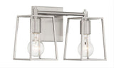 Craftmade 12113BNK2 12113-2 Dunn 2 Light Vanity Brushed Polished Nickel