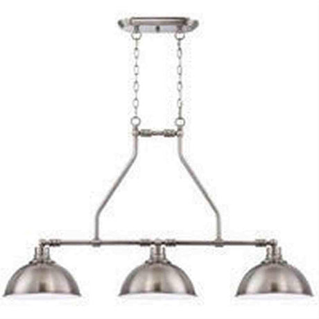 Craftmade 35973-AN Timarron 3 Light Island Antique Nickel