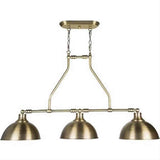 Craftmade 35973-LB Timarron 3 Light Island Legacy Brass