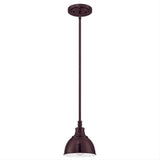 Craftmade 35991-ABZ Timarron 1 Light Mini Pendant Aged Bronze Brushed