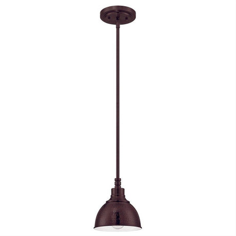 Craftmade 35991-ABZ Timarron 1 Light Mini Pendant Aged Bronze Brushed